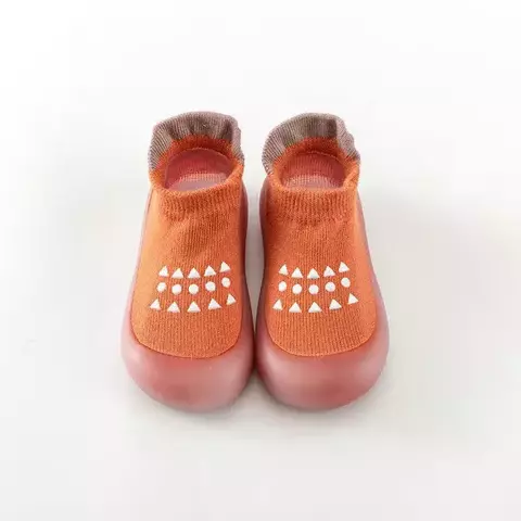 Verão novo algodão penteado divertido e divertido crianças sola macia sapatos