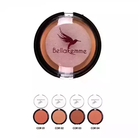 Blush Compacto da Bella Femme