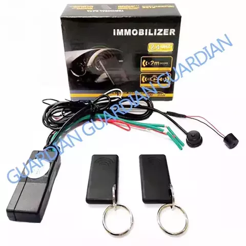 2.4ghz rfid imobilizador sem fio motor bloqueio automático sistema de alarme do