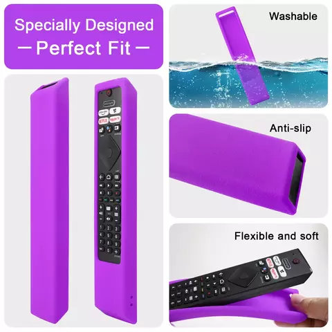 Capa de silicone para controle remoto Philips Smart TV, protetora, capa protetor