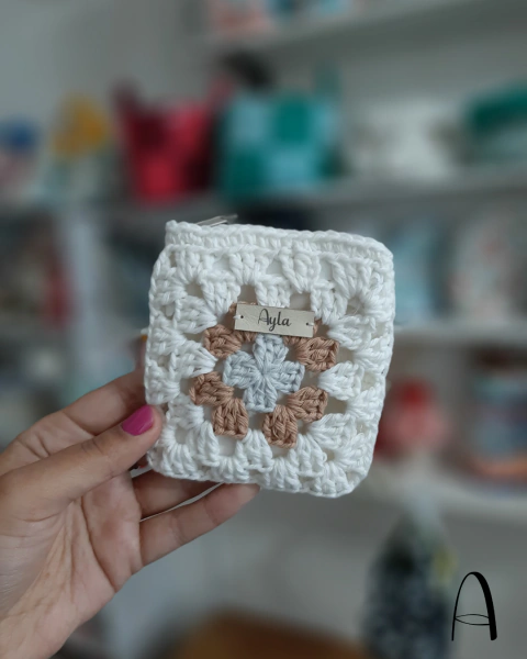Mini Estuche Ganny | Tejido al crochet
