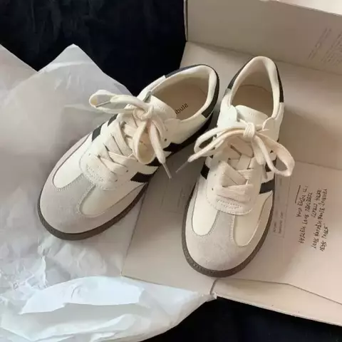 Sapatos Femininos Casuais Retrô – Conforto e Estilo para Primavera e Verão