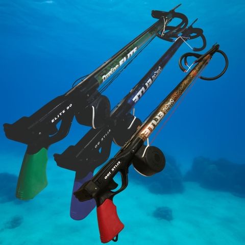 Arbalete elite premium Divecom Camuflado 80 90 100 Dual 16mm para mergulho apneia caça pesca sub - comprar online