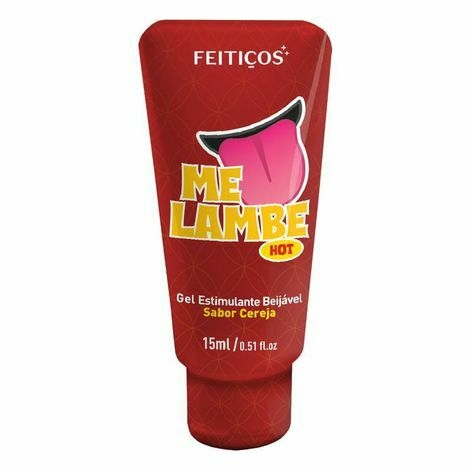Me Lambe Hot - Gel Estimulante Beijável - Sabor Cereja - comprar online