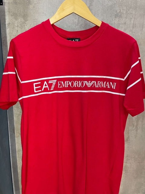 T-shirt premium Empório Armani Vermelha