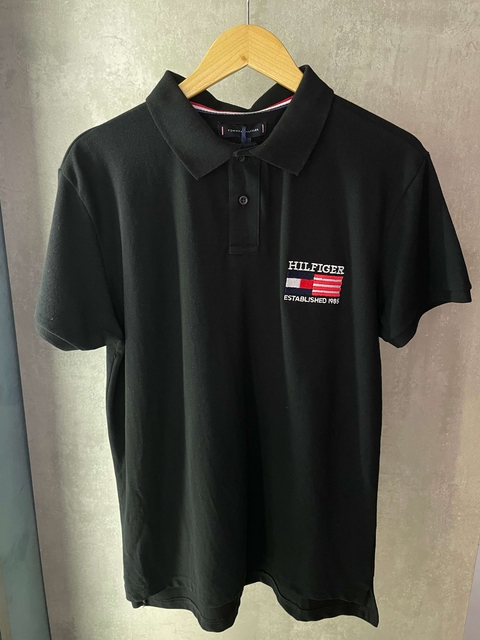 Polo premium Tommy Hilfiger Preta