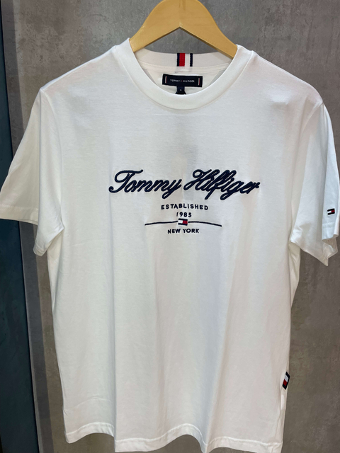 T-shirt Premium Tommy Hilfiger Branca