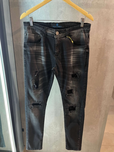 Calça Estilo Jogador City Denim