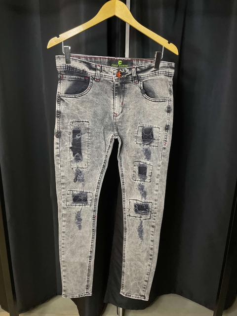 Calça Estilo Jogador City Denim