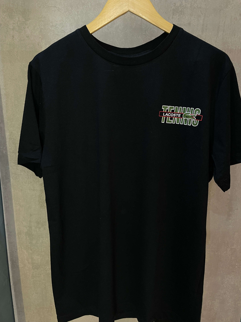 T-shirt Lacoste Premium Preta