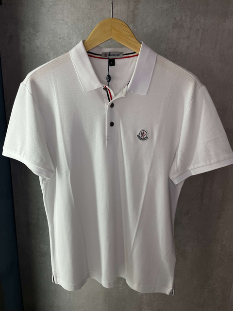 Polo premium Moncler Branca