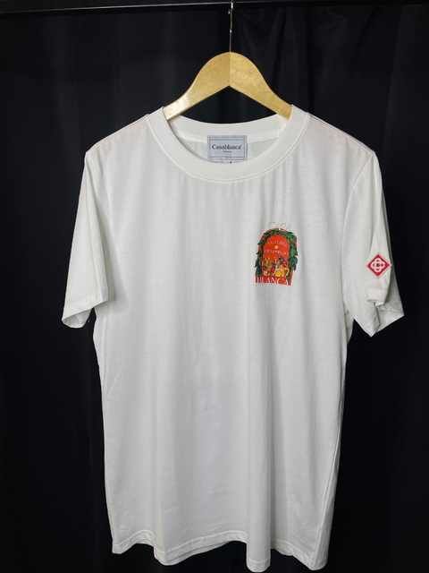 T-shirt Premium Casablanca Branca