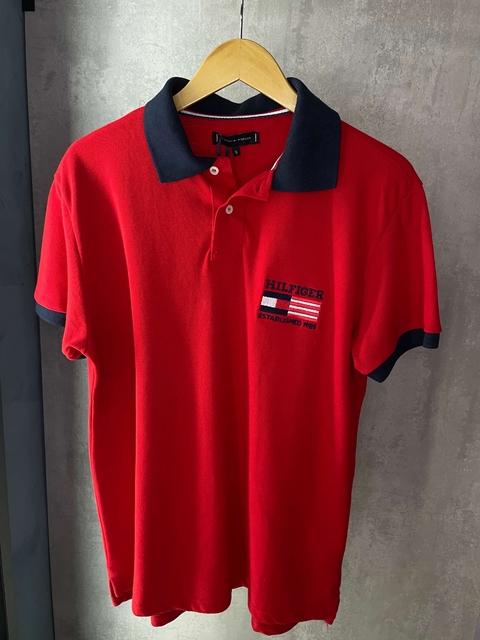 Polo premium Tommy Hilfiger Vermelha
