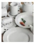 Jogo De 12 Xícaras De Café Com Pires Porcelana Schmidt Branco Liso na internet