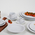 Conjunto De Prato Raso 26cm 36 Pçs Protel Porcelana Schmidt - Louças Príncipe