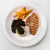 Jogo 8 Pratos Rasos Porcelana Restaurante Hotel Borda Grossa - loja online