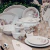 Imagem do Estojo Com 6 Pratos Fundos Em Porcelana Eterna - Schmidt Cor Branco Florido
