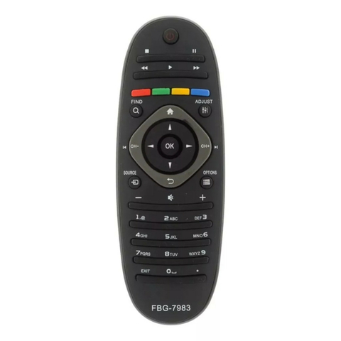 Controle Remoto Para Tv Philips Lcd Led FBG-7983 SKY-7983 LHS-7983 MAXX-7983 CO-1181 SERIE 3000 40PFL6606D