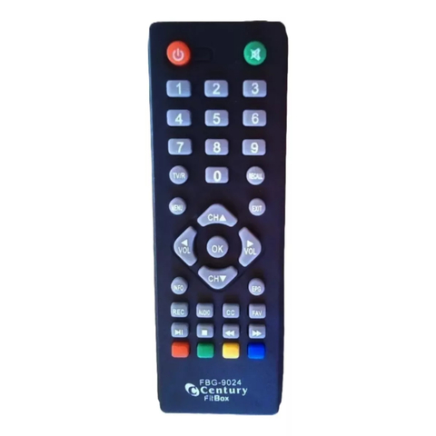 Controle Remoto Para Receptor Century FitBox FBG-9024