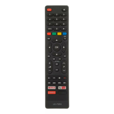 Controle Remoto Para Smart Tv Philco Lcd SKY-9124 LE-7253 FBG-9028 RBR-9028 LHS-9028 VC-A8234 KA-2977 KA-2888