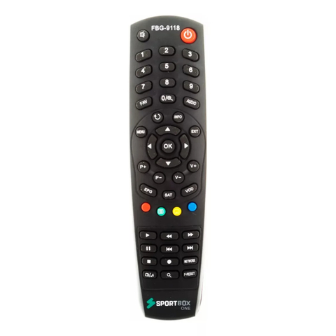 Controle Remoto Para Receptor Sport One Edge FBG-9118 SKY-9118 LE-7135