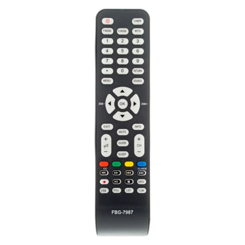 Controle Remoto Para Tv Philco FBG-7987 LHS-7808 RBR-7808 SKY-7987 LE-7808 VCA-8034 KA-2932 PH32C PH46 PH55