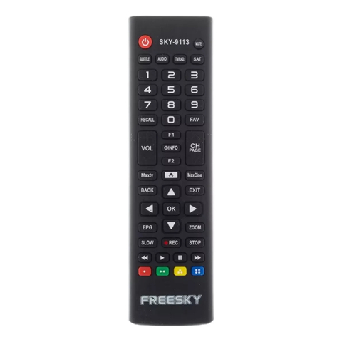 Controle Remoto Compatível Com Receptor Freesky FBG-9113 SKY-9113