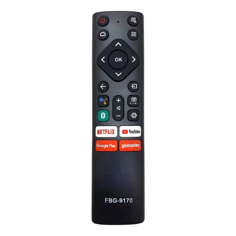 Controle Remoto Para Tv Panasonic Smart Led 4k FBG-9170 SKY-9170 TH-32JS610Z TH-43JS610Z