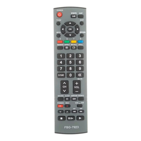 Controle Remoto Para Tv Panasonic Led Lcd Plasma FBG-7923 LHS-7923 CO-1175 SKY-7923 VC-8020 REM-8042