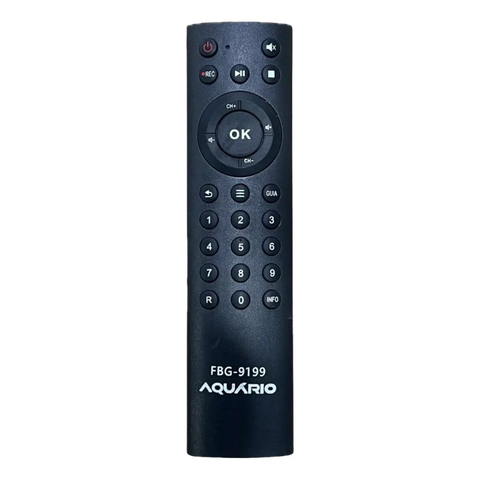 Controle Remoto Para Receptor Aquario DTV9000 FBG-9199 SKY-9199 LE-7340