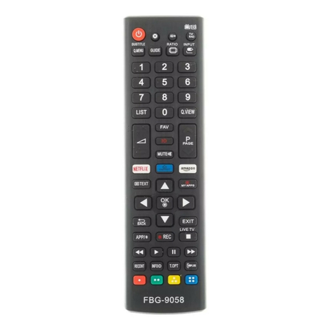 Controle Remoto Para Smart Tv Lg Netflix FBG-9058 SKY-9058 LHS-9058 MAX-9058 LE-7261