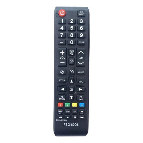 Controle Remoto Para Tv Smart Samsung 4k FBG-8006 SKY-8006 LHS-8006 RBR-8006 UN32J4300AGXZD