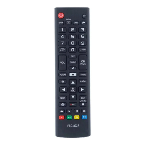Controle Remoto Para Smart TV LG Função Futebol Akb 74915321 FBG-8037 LE-7002 SKY-8037 RBR-7002 LHS-7002 KA-2869
