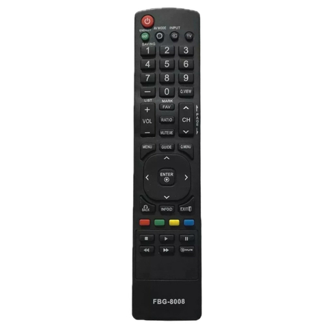 Controle Remoto Para Tv LG LCD AKB72915214 AKB72915252 FBG-8008 CO-1116 VC-8008 SL-7008 LE-8820
