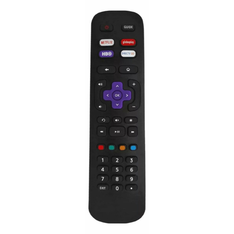 Controle Remoto Para Semp Tcl Philco Roku Smart RC-NW32266001120 32R5500 43R5500 FBG-9185 SKY-9185 LE-7358