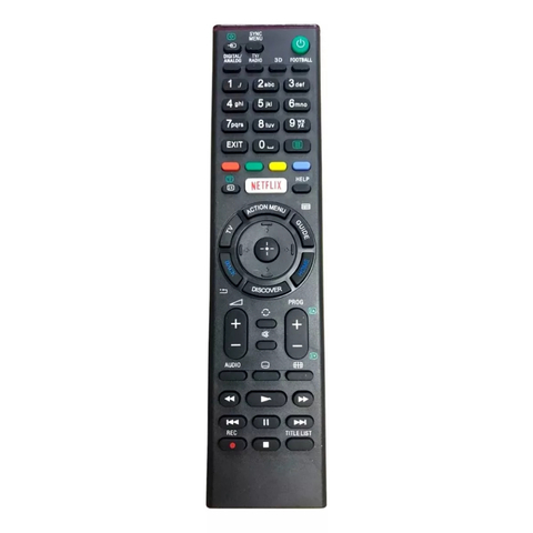 Controle Remoto Para Smart Tv Sony Lcd Led Bravia FBG-8077 LHS-7082 SKY-8077 Rmt-tx100d