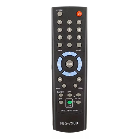 Controle Remoto Visiontec VT700 VT1000 VT2000 FBG-7900 CO-789 SKY-7900 EL-1054 REM-8070