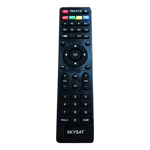 Controle Receptor SKYSat Evolutionbox CS10 FBG-9116 SKY-9116