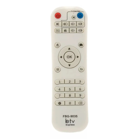 Controle Remoto Para Receptor BTV Red Lite FBG-9035 SKY-9035 LE-7747 VCA-8248 LHS-9035