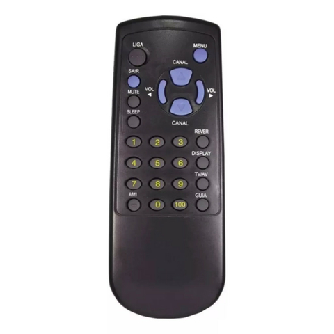 Controle Remoto Para Sharp Tv Tubo FBG-7122 LHS-160 REM-8024 MC-0062 LE-7122