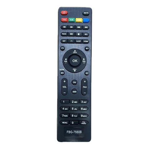 Controle Remoto Para Receptor Cinebox Fantasia Cinebox Supremo Azamérica S928 AzSat S1010 AzSky SK3 Gigabox FBG-7550B SKY-7500 LE-7550