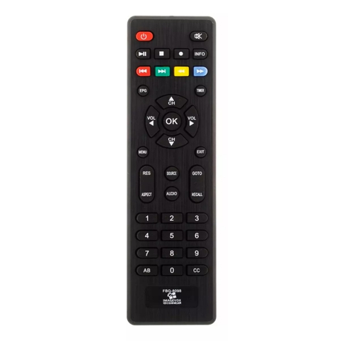 Controle Para Conversor Digital Imagevox FBG-8098 VC-8220 LE-7104 F98 F92 Plus