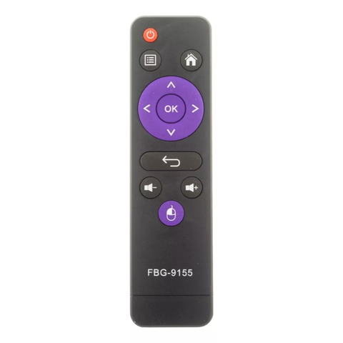 Controle Remoto Receptor Compatível Com TV BOX INFOKIT FBG-9155 SKY-9155 LE-7498