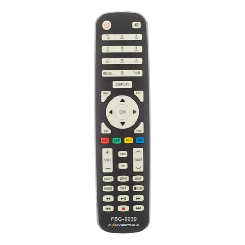 Controle Remoto Para Receptor Azamerica Gold FBG-9039 SKY-9039 SKY-7117 LE-7117