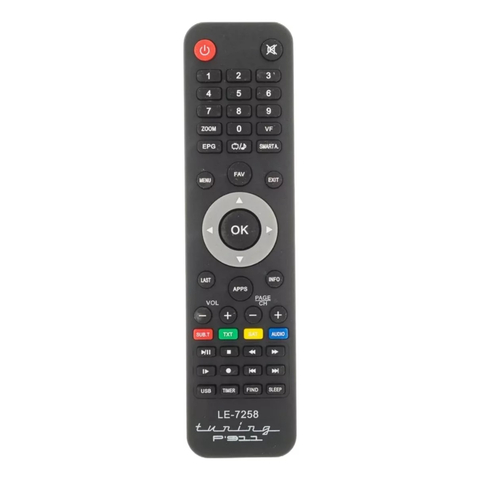 Controle Remoto Compatível Receptor Com Tuning P911 FBG-9026 LE-7258 SKY-9026 CRS-9026