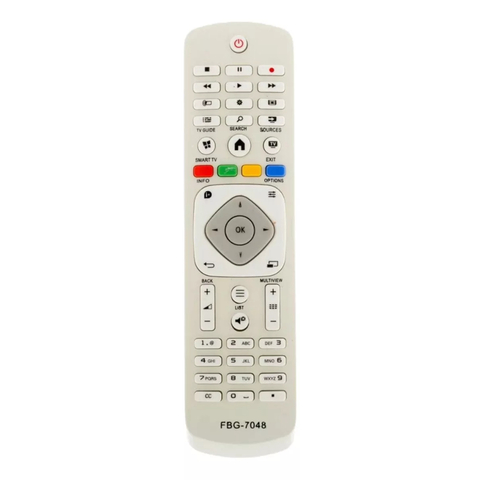 Controle Remoto Para Tv Smart Philips 4k Lcd FBG-7048 SKY-7048 RBR-7048 LHS-7048 LE-7065 KA-3889