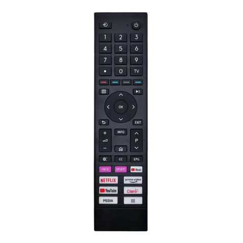 Controle Remoto Para Tv Toshiba Smart 55C350B 65C350B 65U61GBT 55U61GBT 43C350B 50C350B FBG-9204