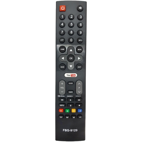 Controle Remoto Para Smart Tv Philco 4k FBG-9129 PH60D16DSGWN PH55A16DSGWA PH49F30DSGWA