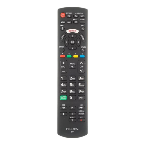 Controle Remoto Para Tv Panasonic TC-32DS600B FBG-8072 REM-8060 LE-7514 VCA-8171 RBR-7016 SKY-8072