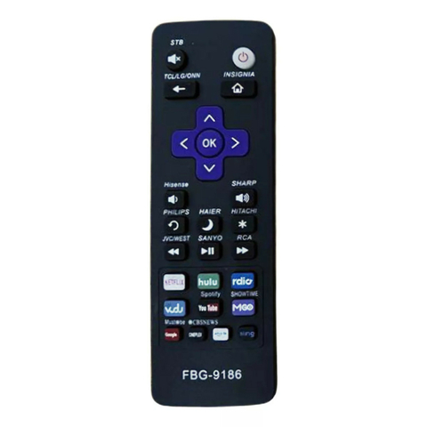 Controle Remoto Universal Para Varios Modelos FBG-9186 SKY-9186 Philips RCA Sanyo Sharp TCL West